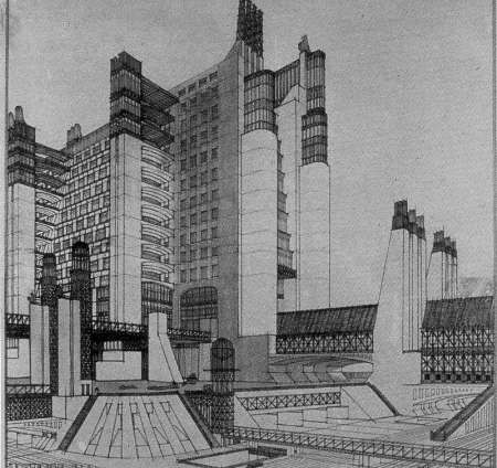 ArtStation - La Città Nuova (1914). Antonio Sant'elia