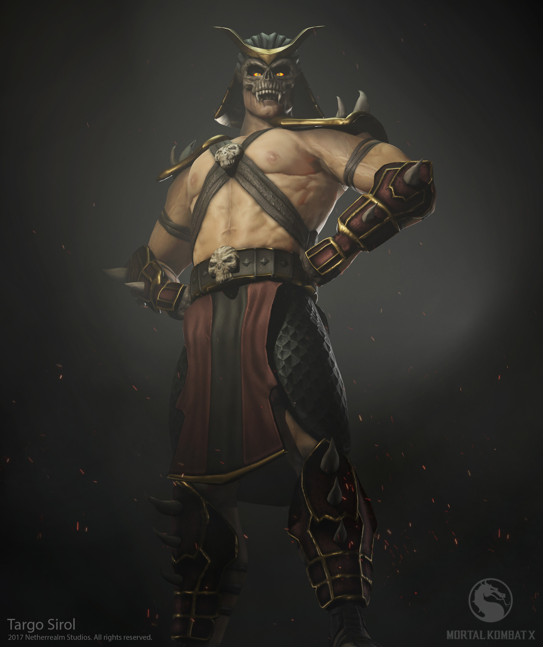 ArtStation - Shao Kahn Past (Mortal Kombat 11)