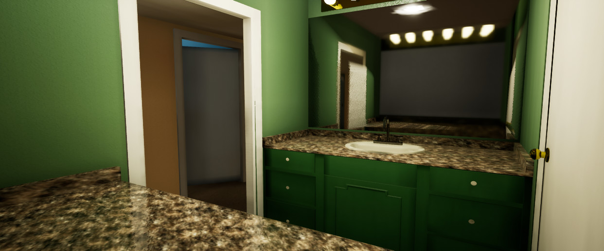 Hallway Bathroom Finished