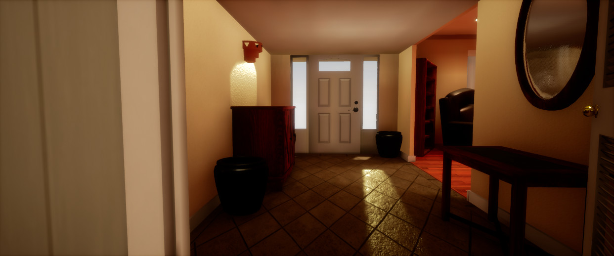 Entry way Finished