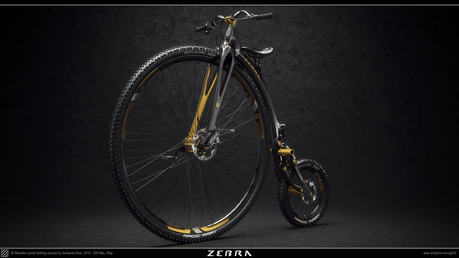 pic Old Bike With Big Front Wheel 21st century mountain penny farthing