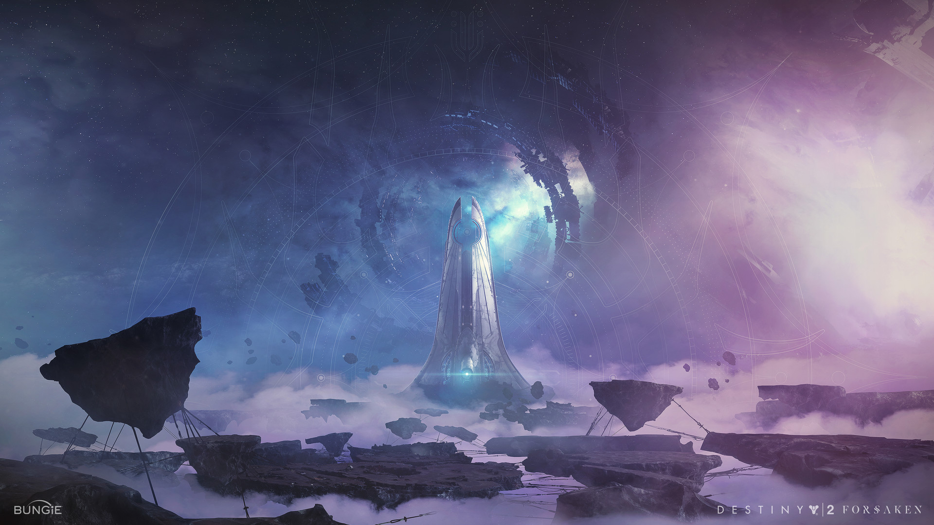 Artstation Destiny 2 Forsaken Tertiary Key Art Joseph Biwald