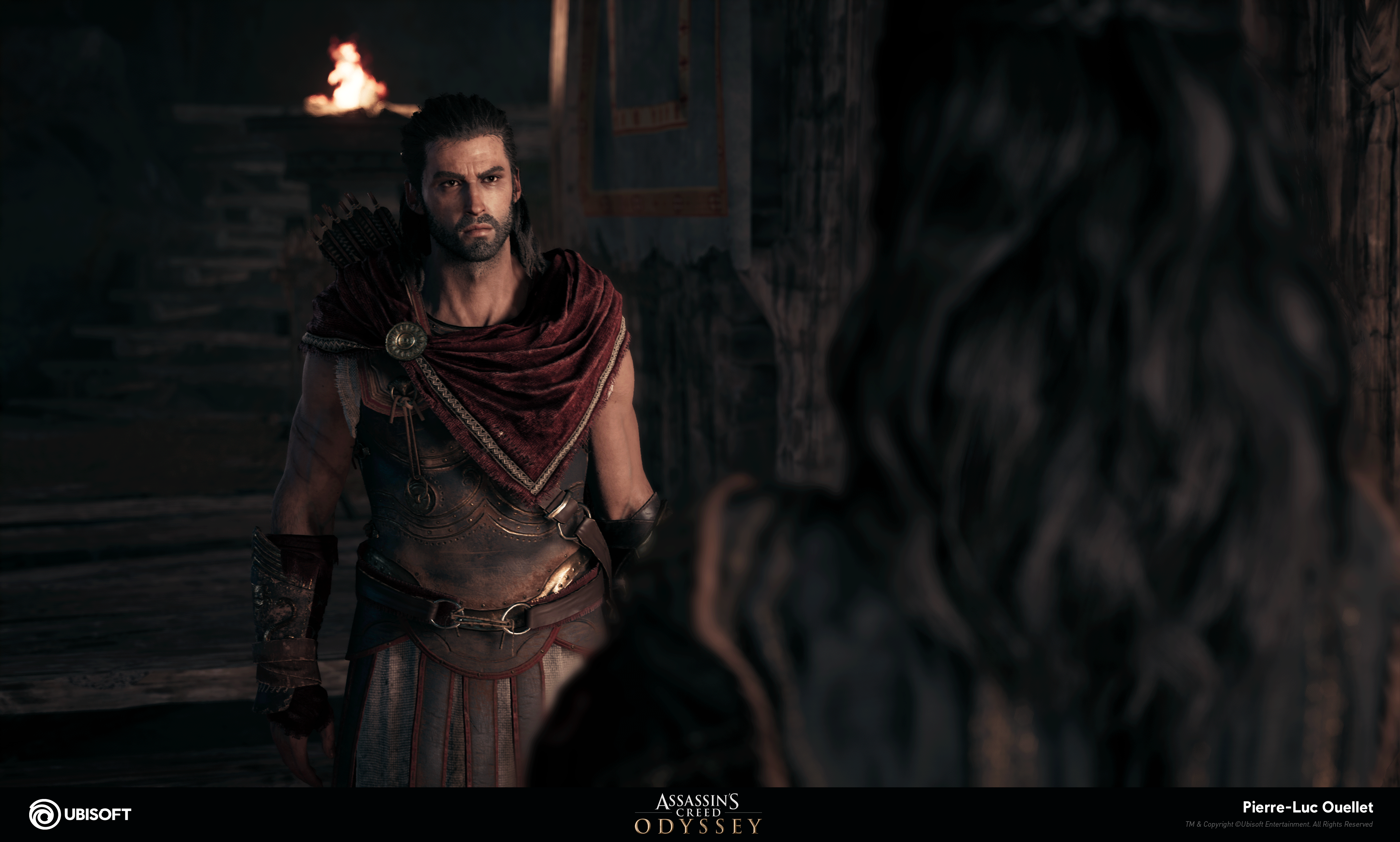 ArtStation - Assassin's Creed Odyssey - Dialogue lighting (Before/After GIF  version)