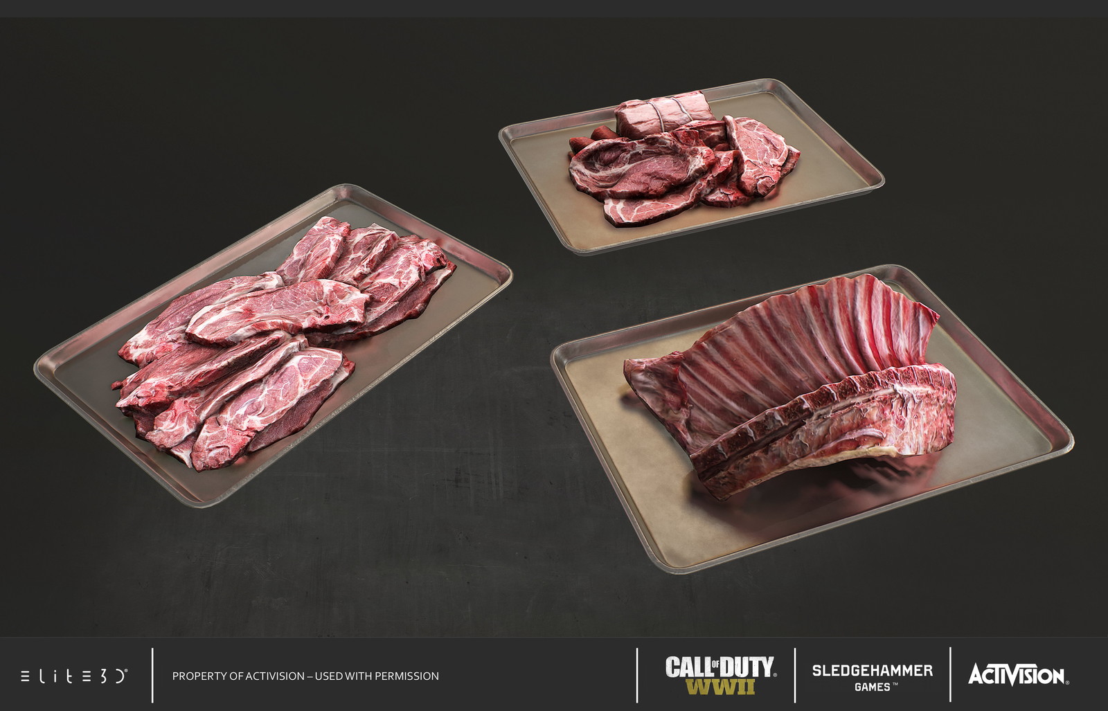Franco Pizzani - Call of Duty World War II Photogrammetry Assets
