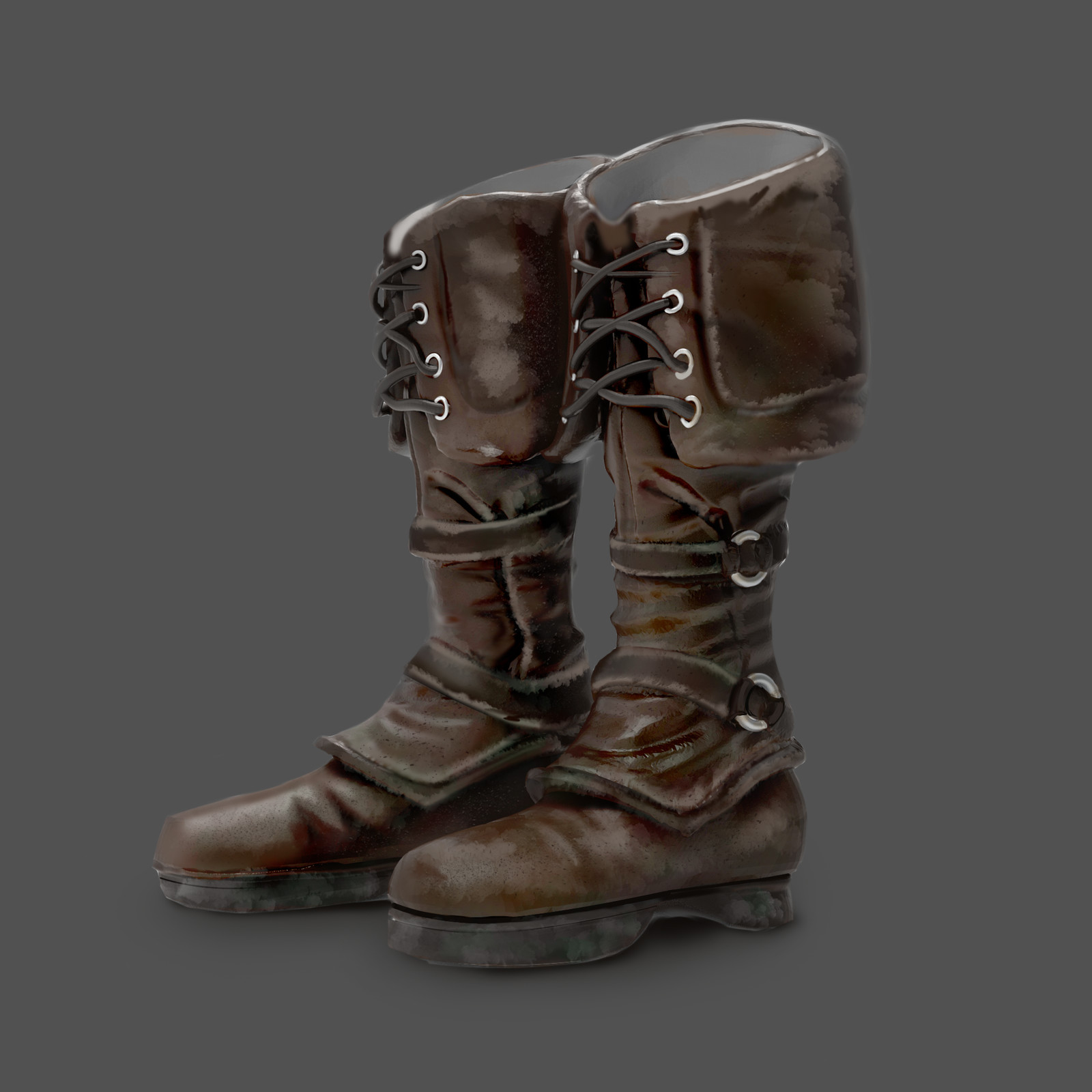 Pretty much ordinary boots, not everything in the world needs to be magical you know?