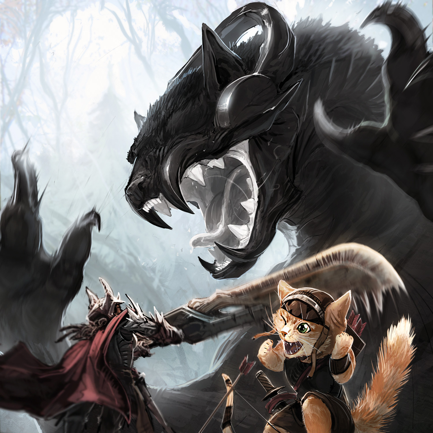 Artstation Monstercat Recaps 1 6 Kez Laczin