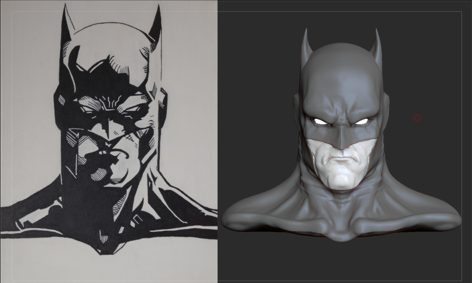 Batman after-work sketch by wrathofkhan on DeviantArt