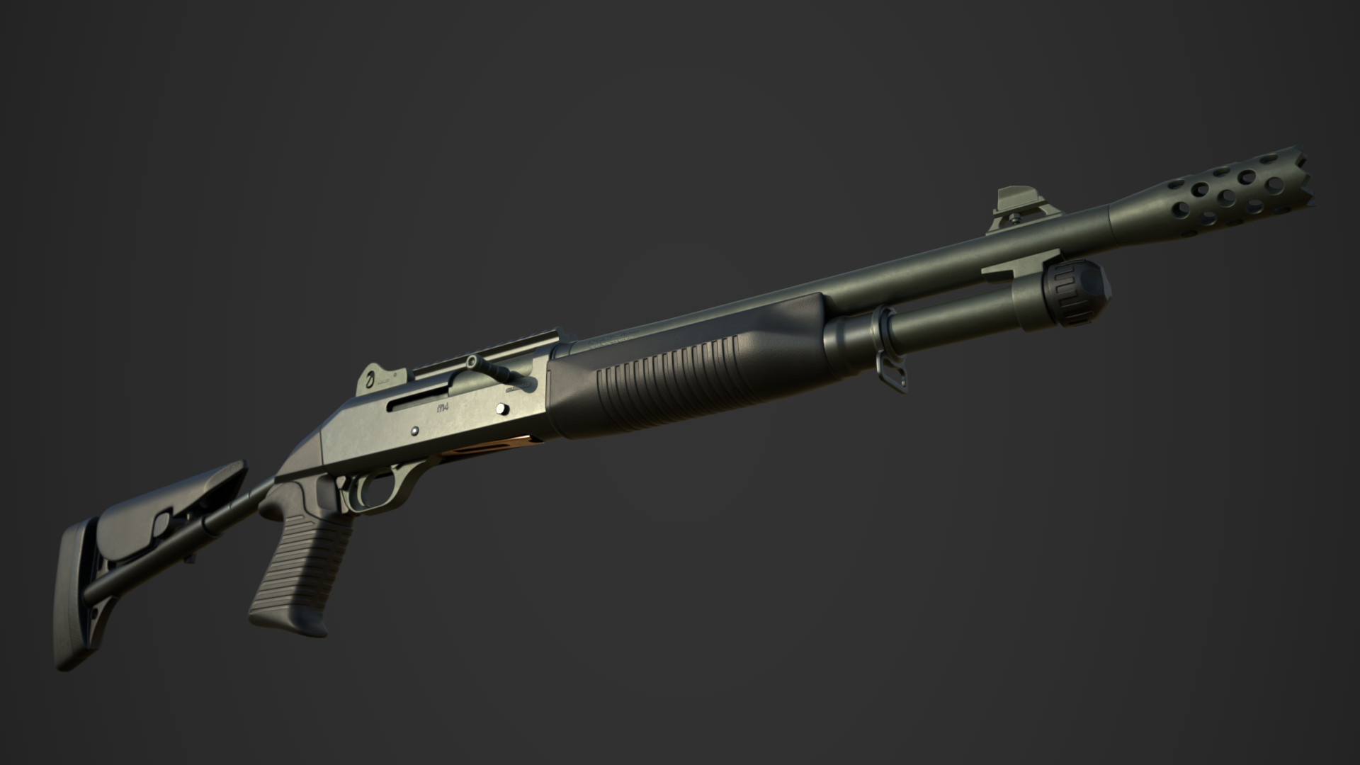 don toledo benelli m4 tactical shotgun