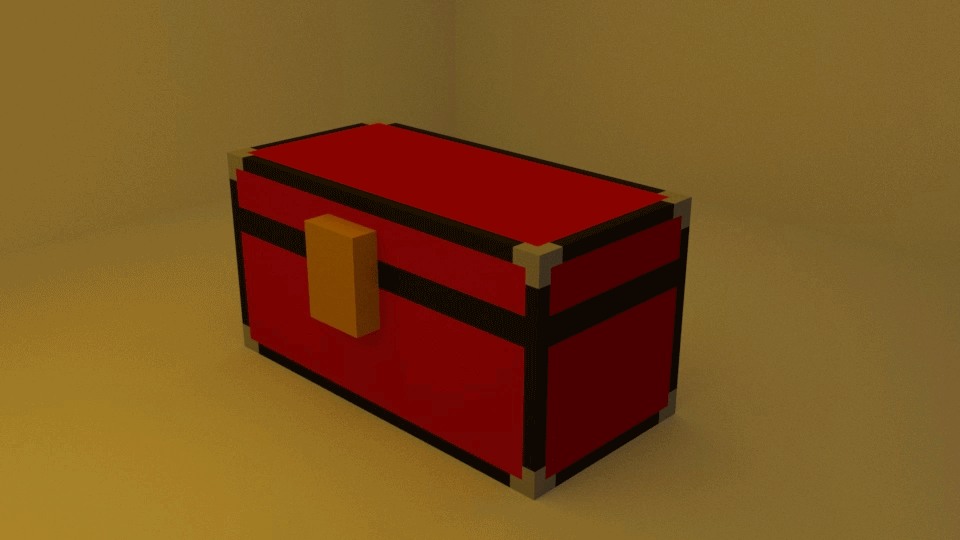 Artstation Red Trunk, How To Open A Storage Trunk Without Keyboard