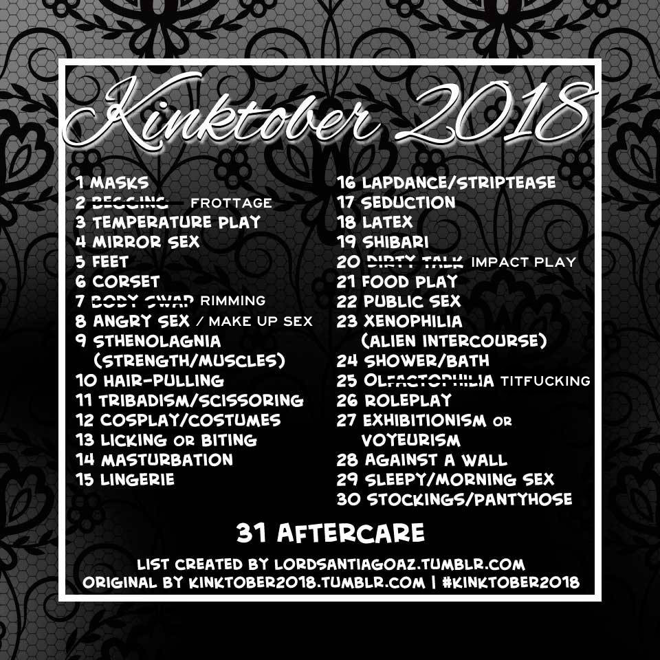 Sirjavier Ilustrador Kinktober 2018