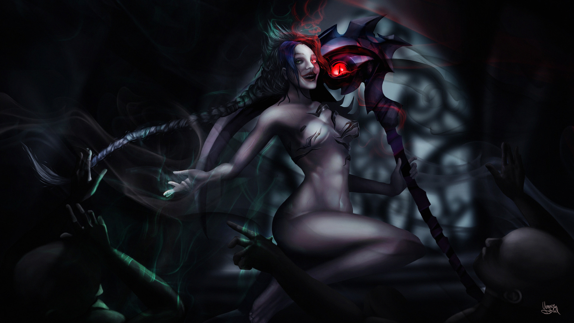 league of legends kayn as woman 4k