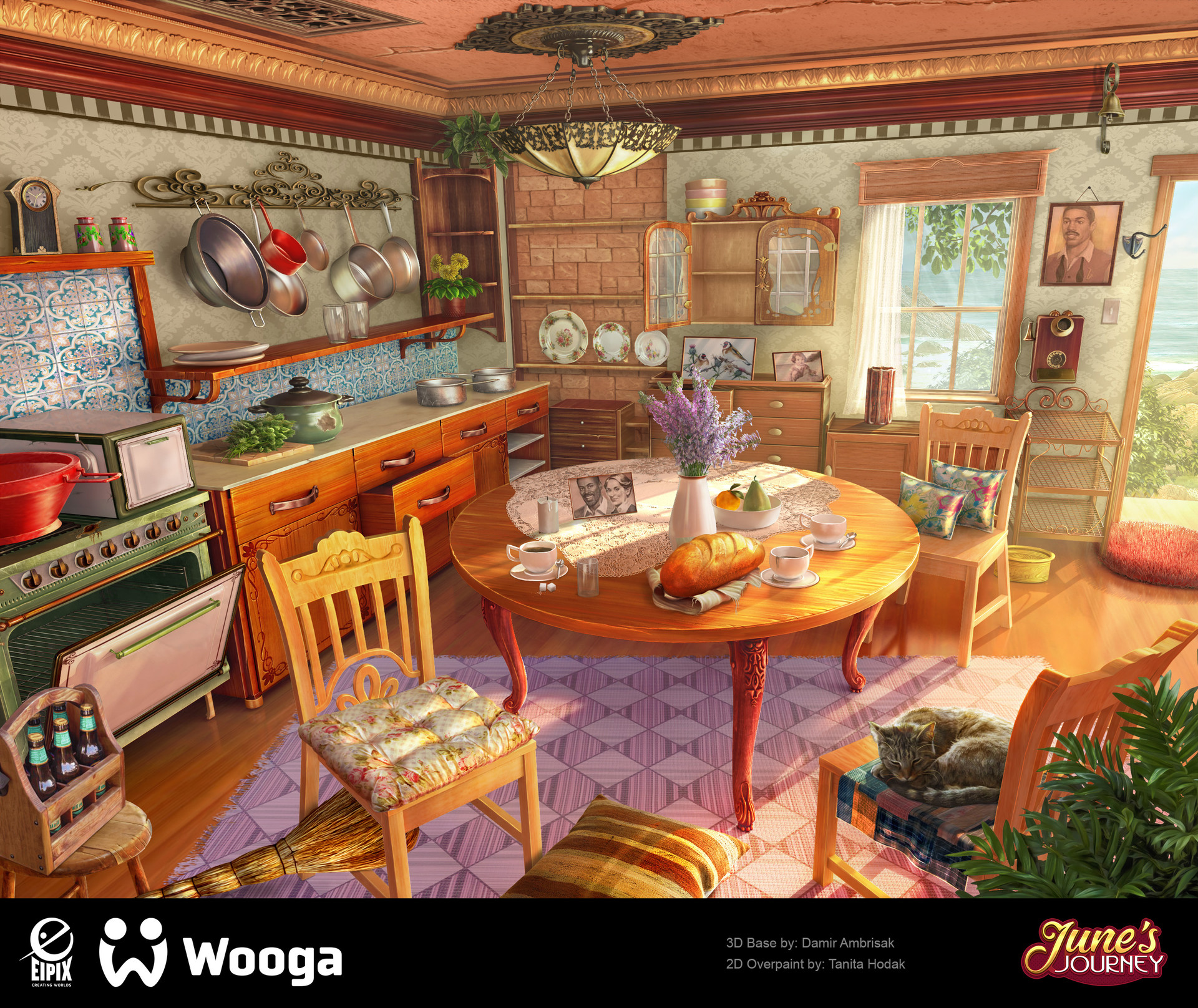 Artstation Mrs Talbots Kitchen Tanita Hodak