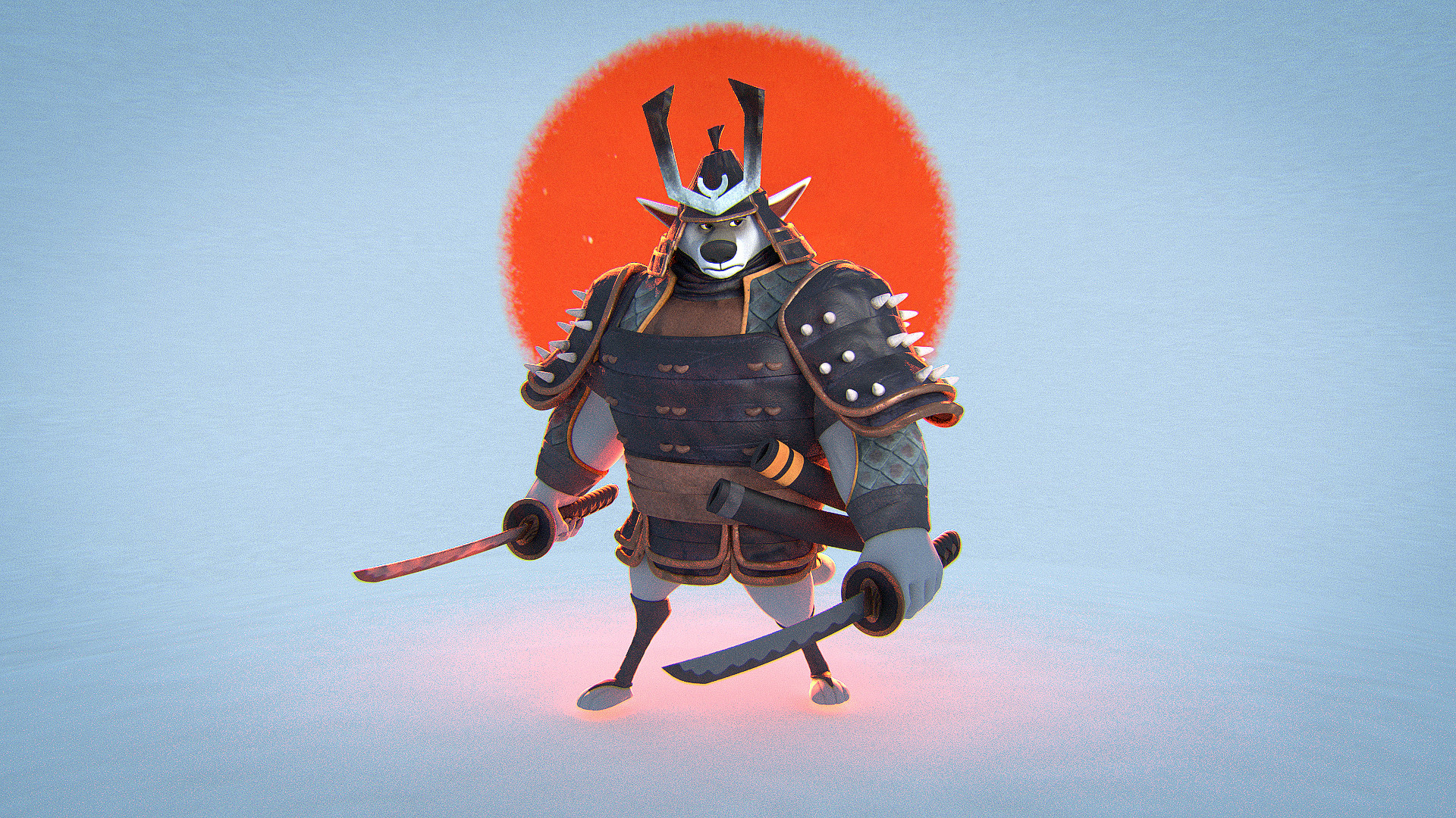 Tony Lebrun - Wolf Samurai