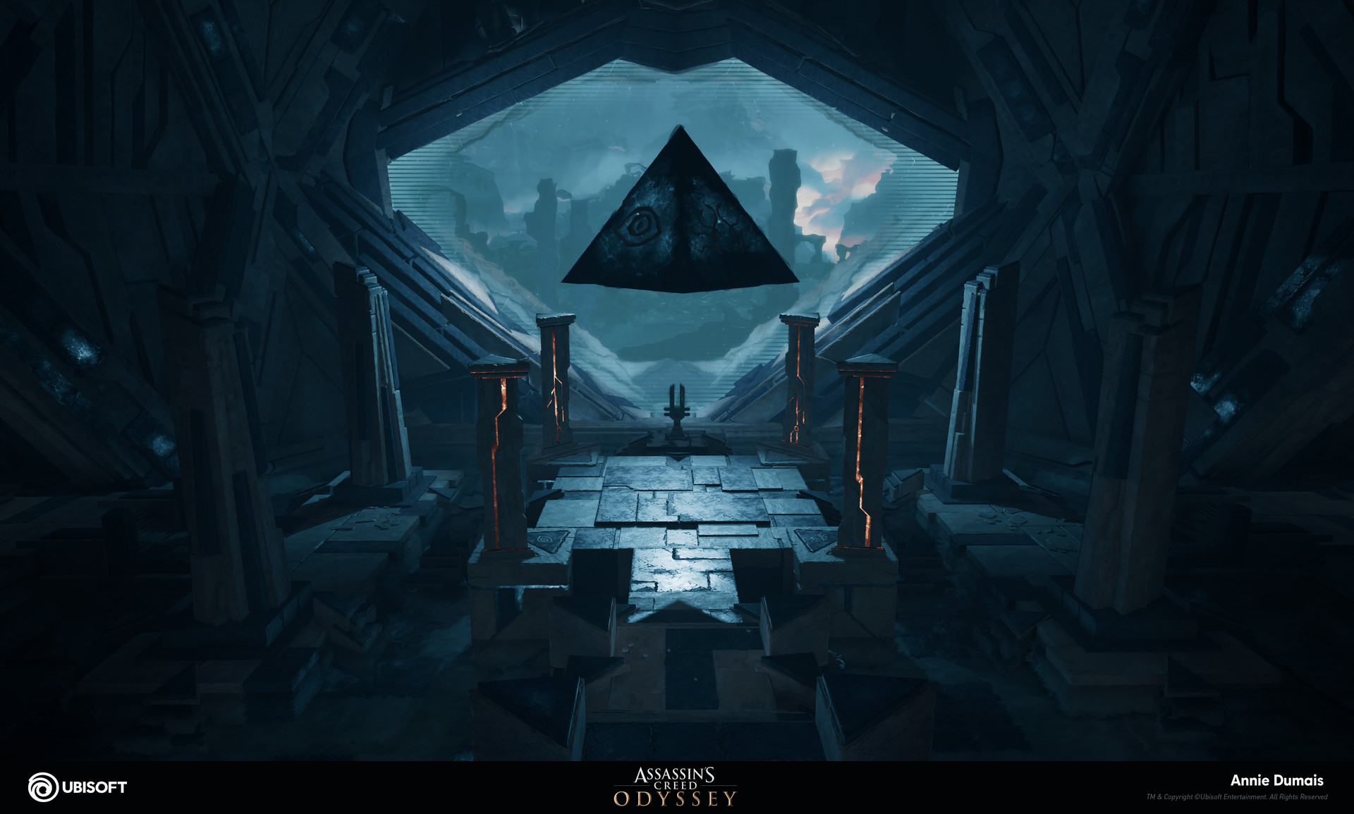 Artstation Assassin S Creed Odyssey Atlantis Lighting Annie D