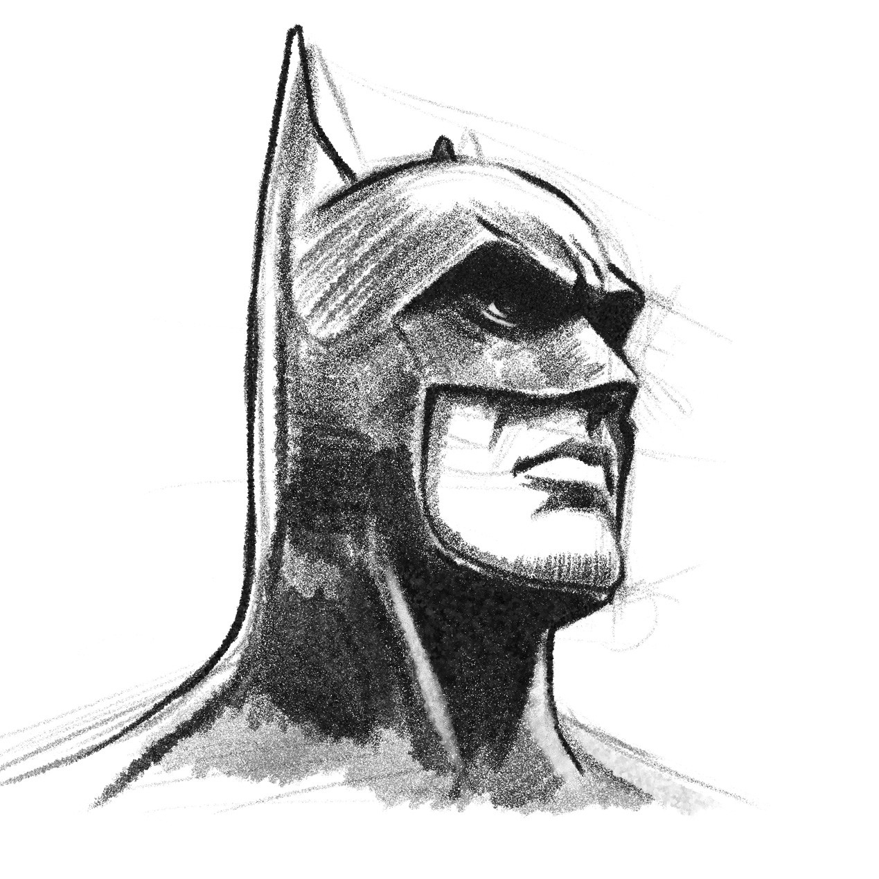 Artstation Batman Drawing Crist Oeuf