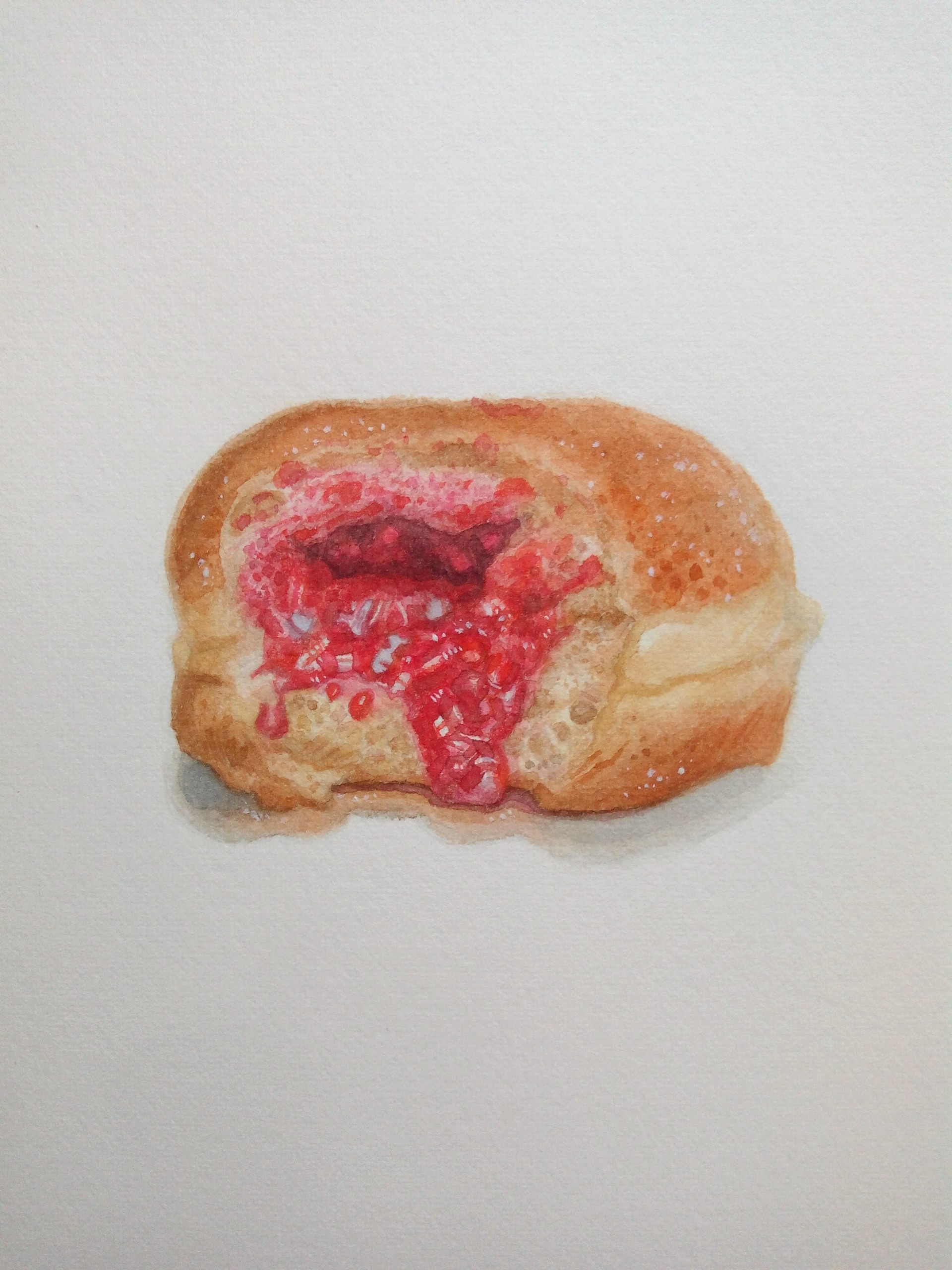 ArtStation - raspberry jam donut