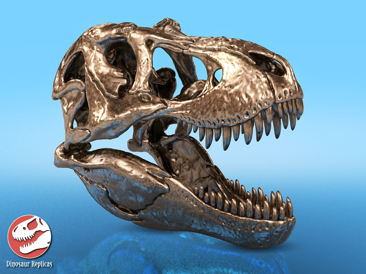 Artstation The Bronze Age Of T Rex Dinoreplicas 3d Model Works