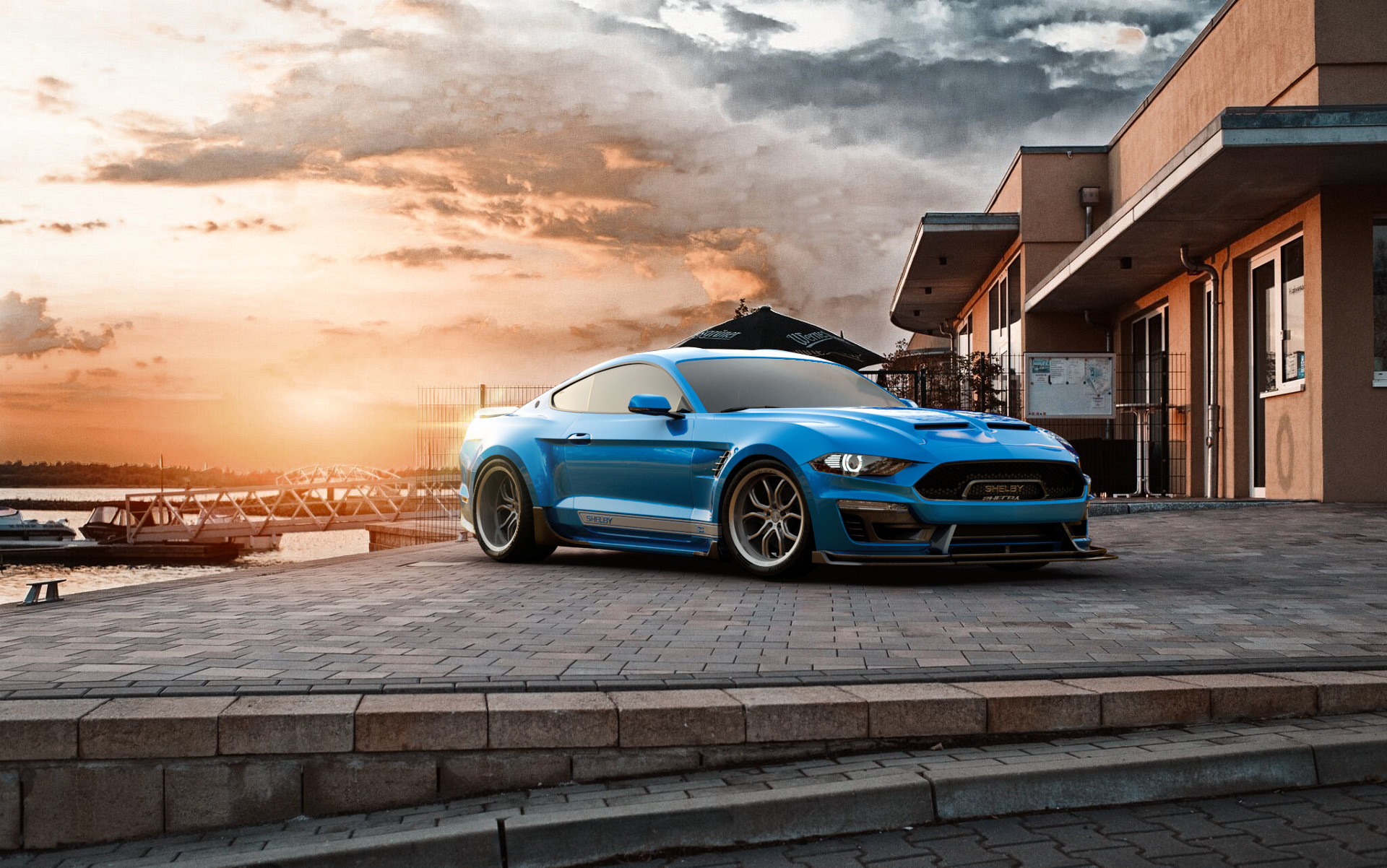 Artstation Ford Mustang Shelby Super Snake 2018 Mikhail