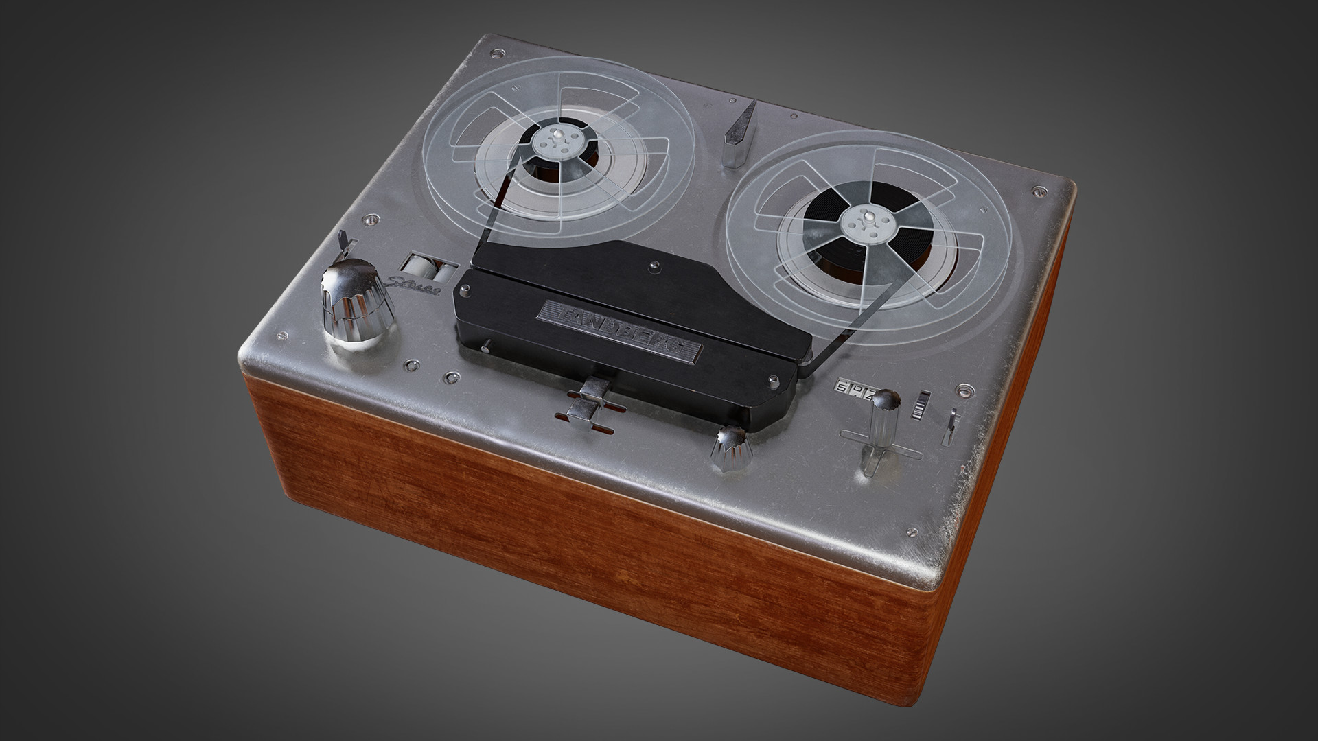 ArtStation - tandberg tape recorder