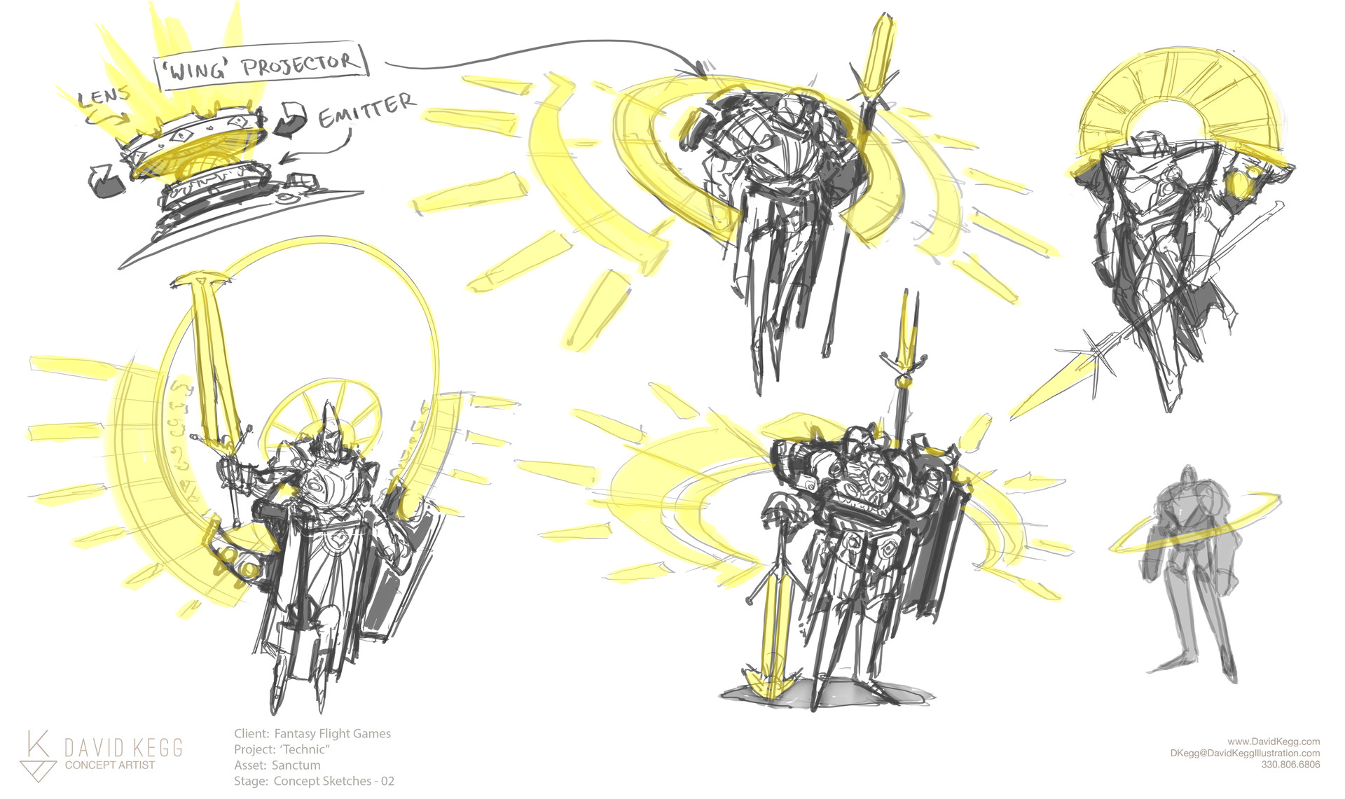 Artstation Keyforge Concept Design House Sanctum David Kegg