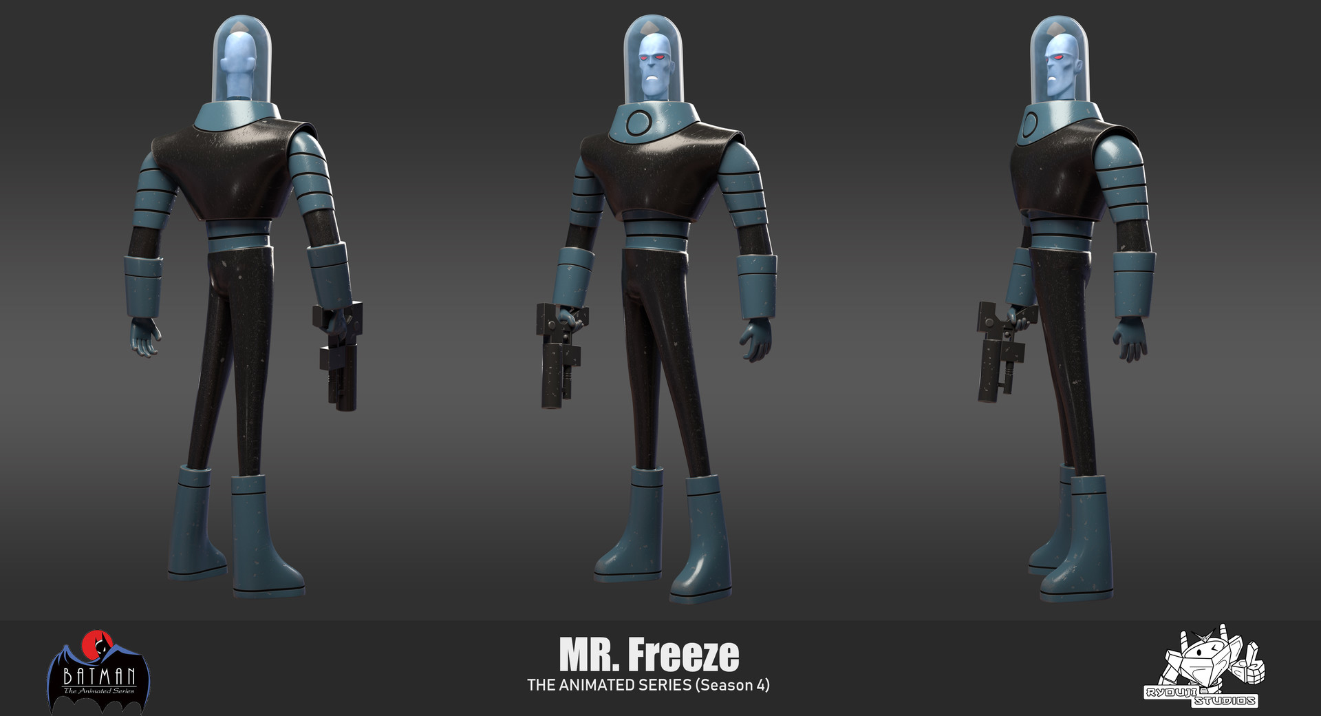 ArtStation - Mr. Freeze The Animated Series