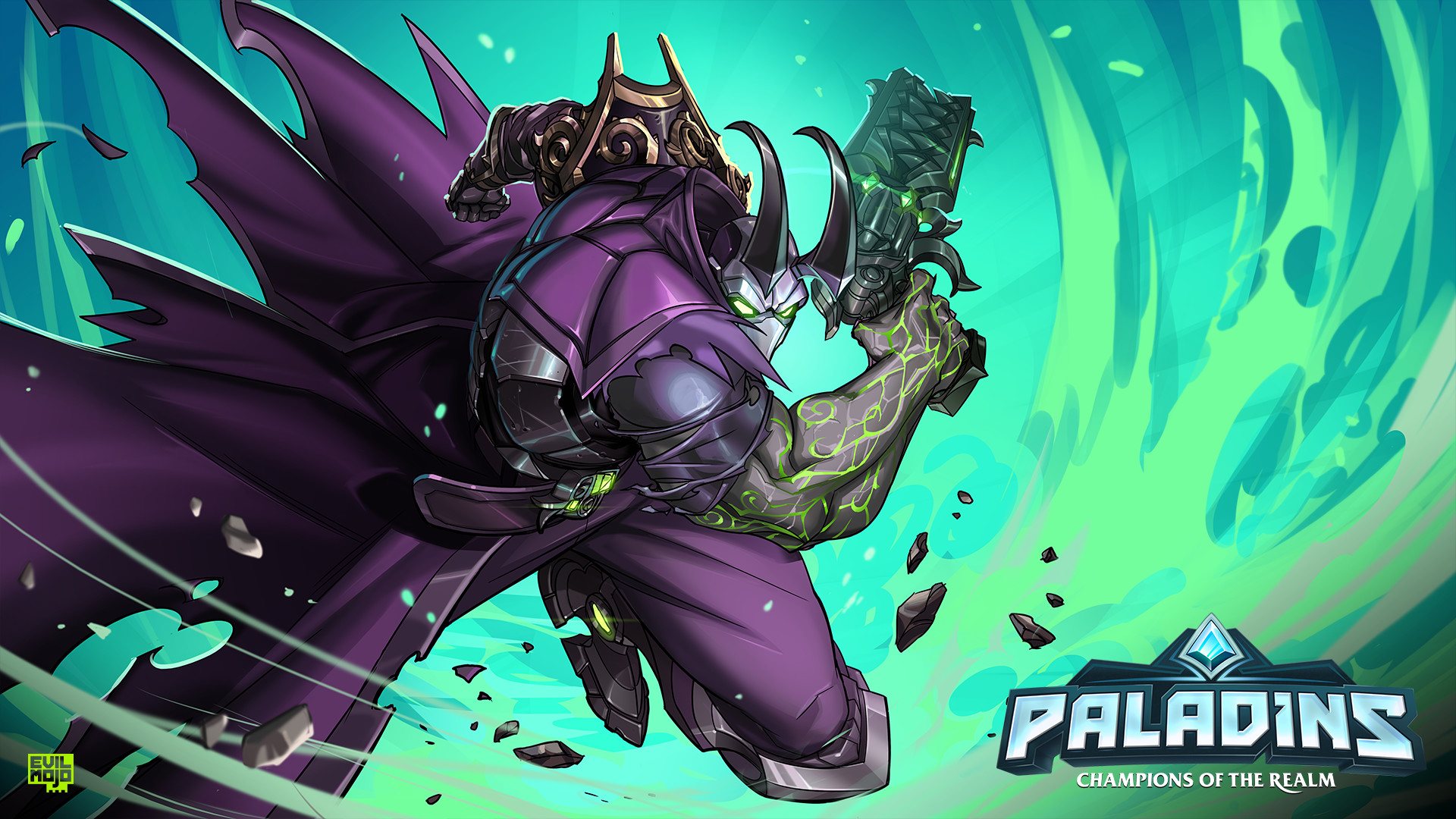 artstation various paladins splash