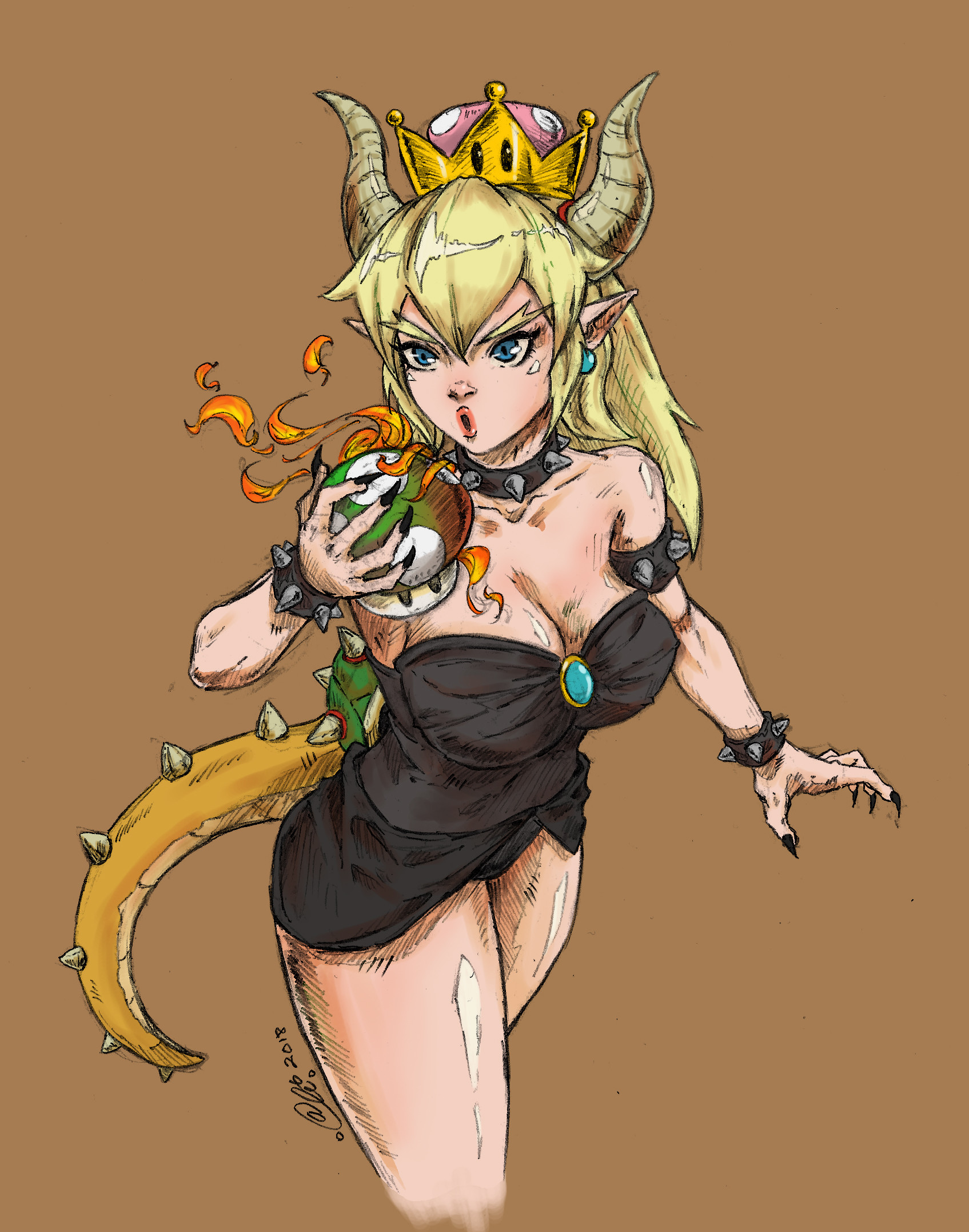 Artstation Bowsette Fanart Ali Van Been seeing a lot of bowsette fan art, here's my take on her =) #bowsette #クッパ姫 #mario #nintendo the absolute state of twitter art #bowsette pic.twitter.com/gep0rxgtgz. artstation bowsette fanart ali van