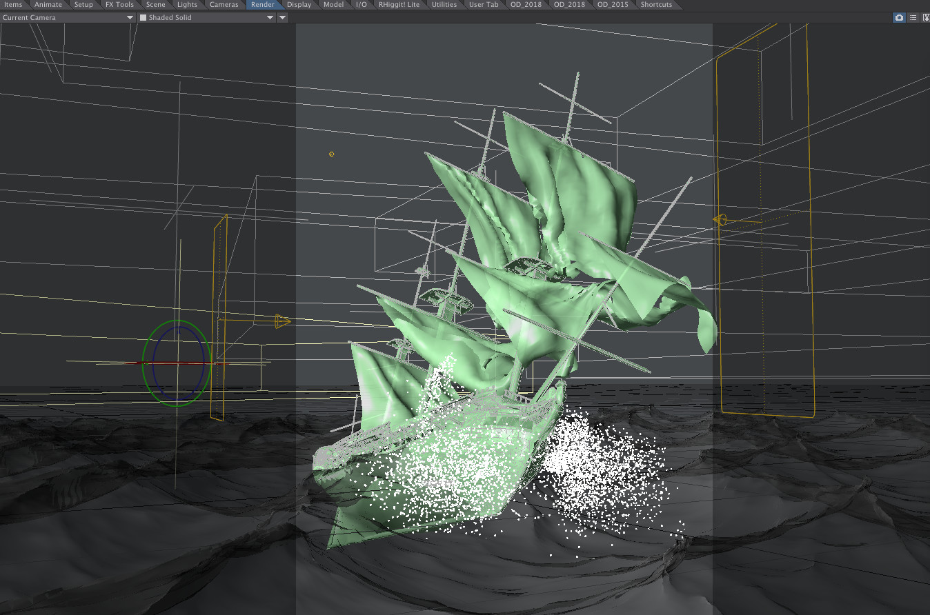 Final layout settings before render.