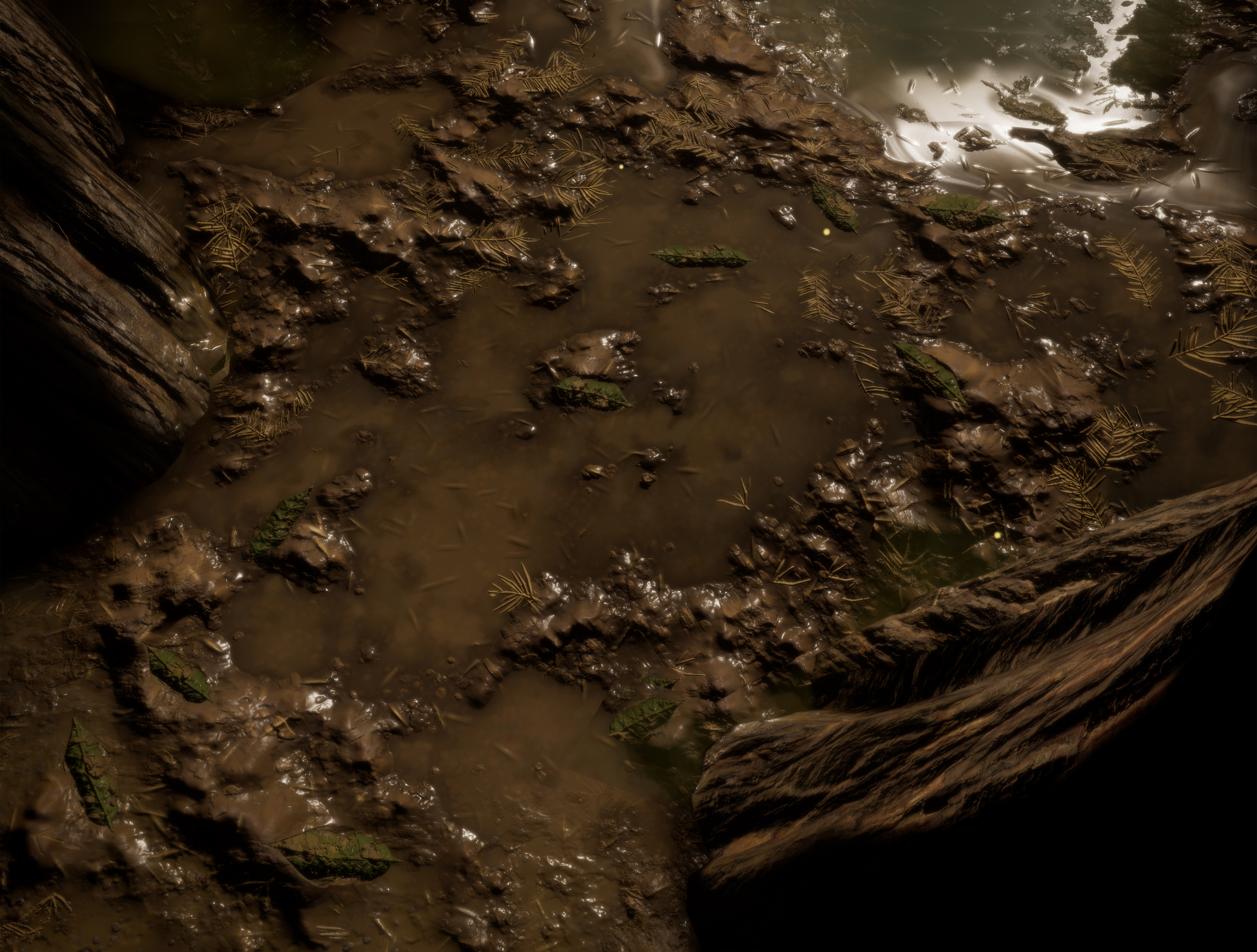 Mud #1, screenshot from the engine