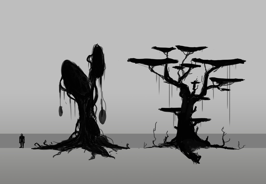 artstation alien tree concept daphne