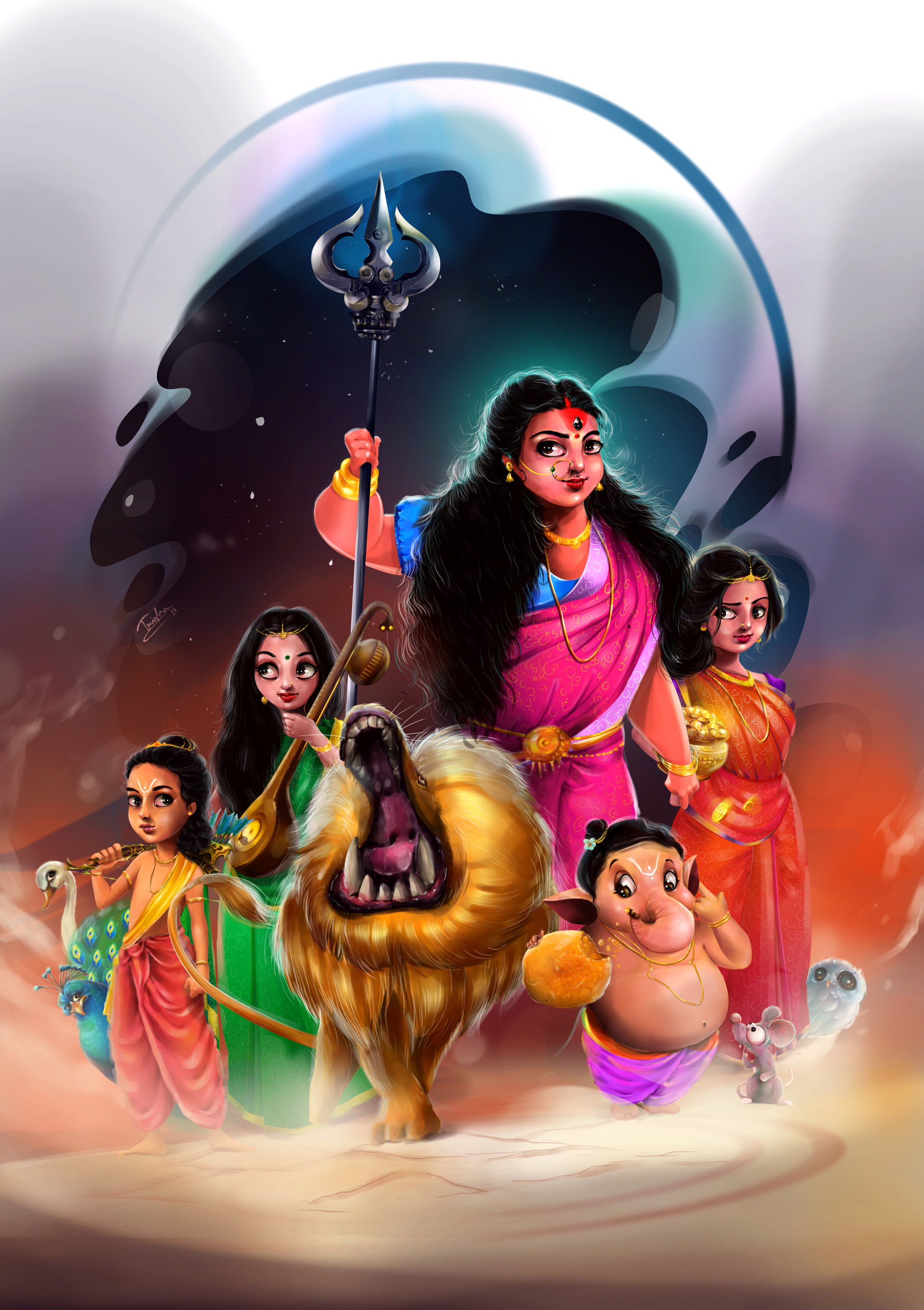 Artstation Durga Trisha Addya & durga was founded by an architect and a musician. artstation durga trisha addya