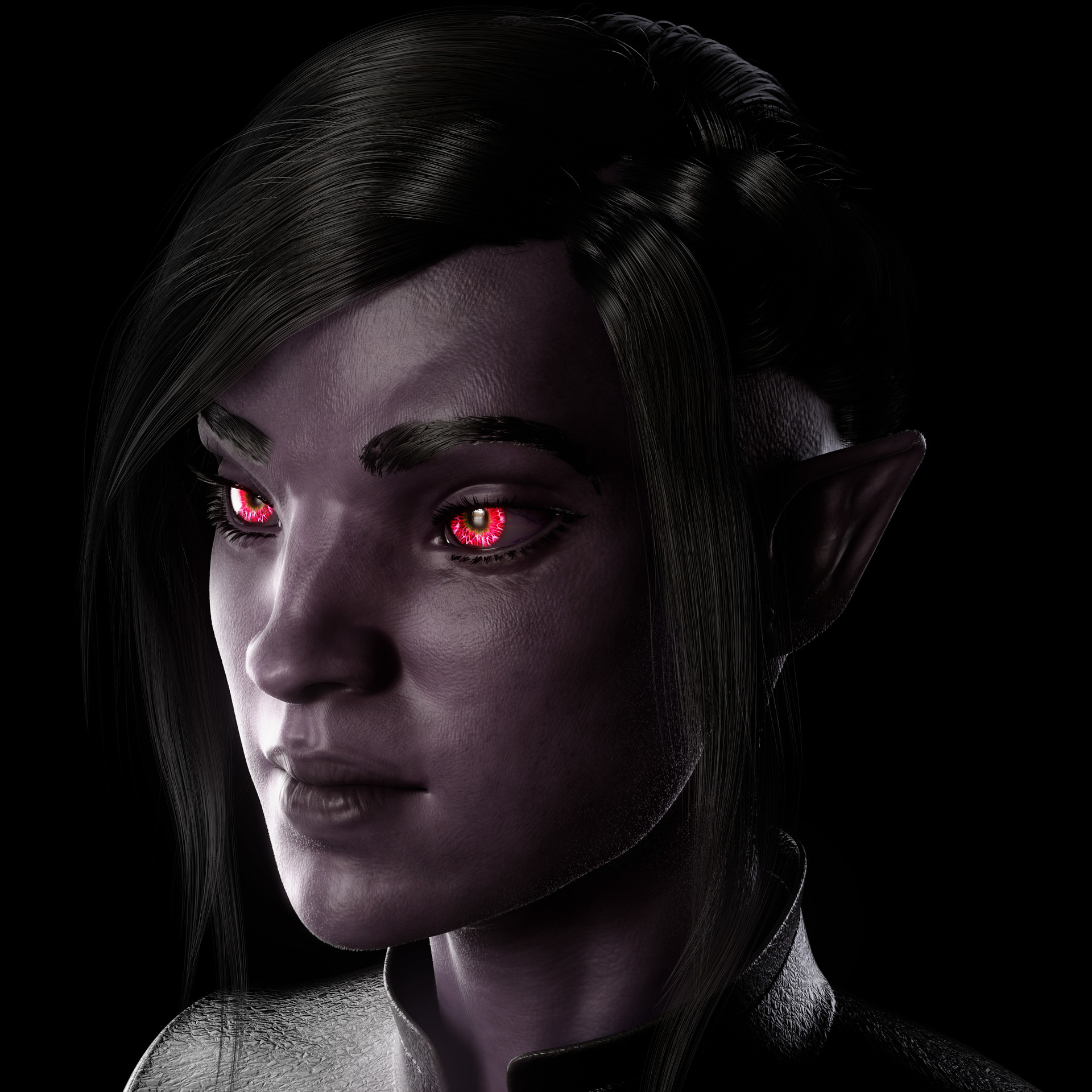 dark elf face