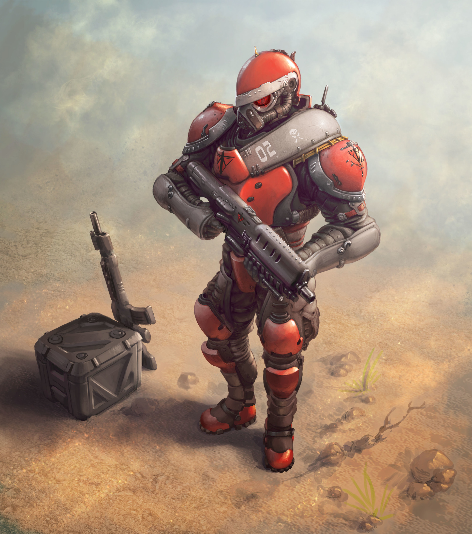 Terran Republic Soldier Art 1022