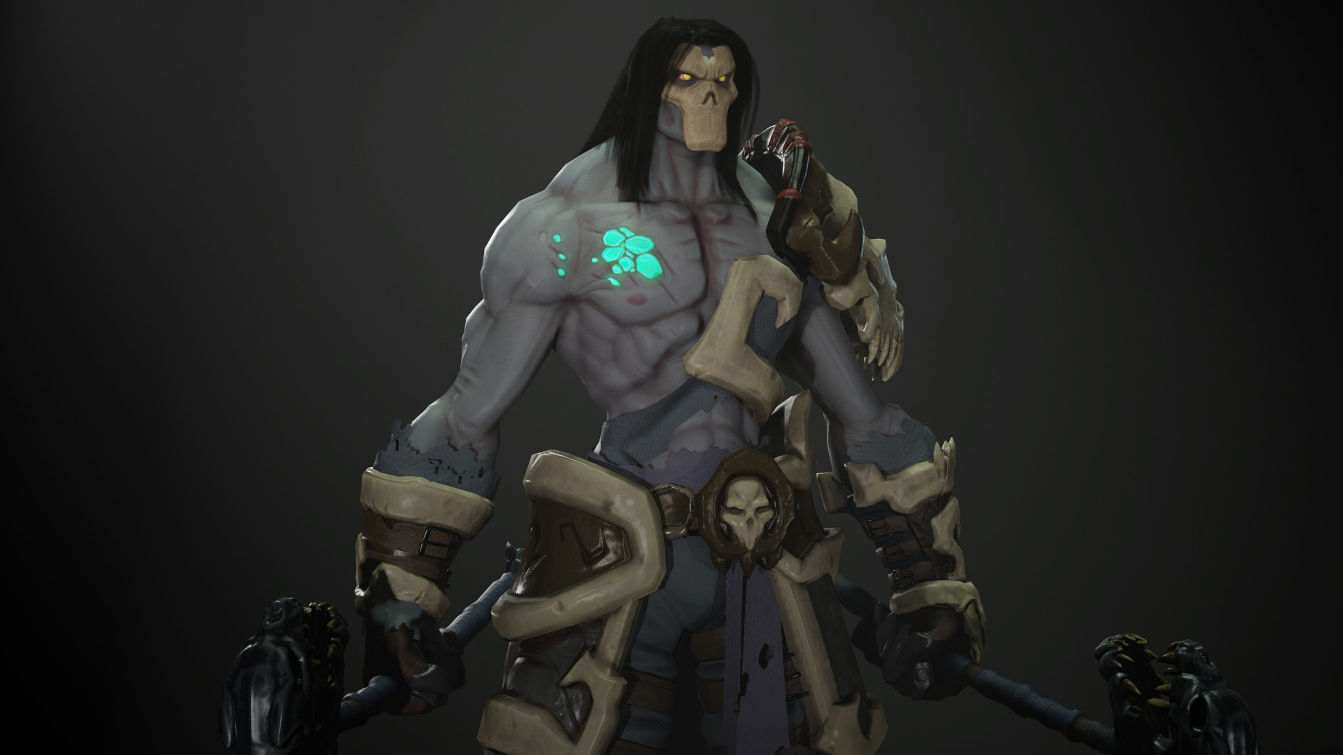 Artstation Death Darksiders Ii Fanart Paolo Coppola