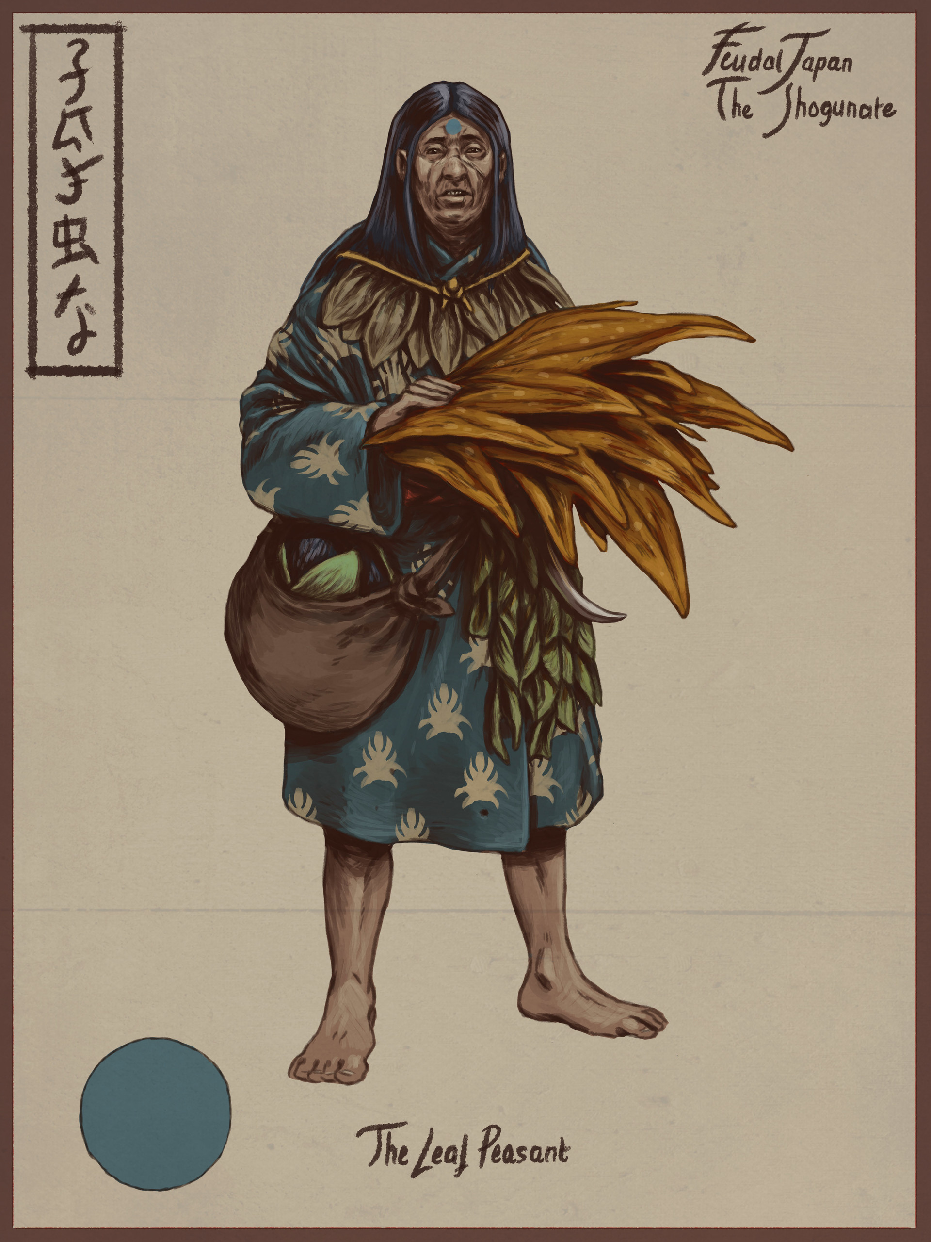 Mining,diving for nacre...In the blue tower workers do not have a lot of choice. Away from the city at the edge of the giant trees forest live the descendant of the first human inhabitant of Kodokuna. 