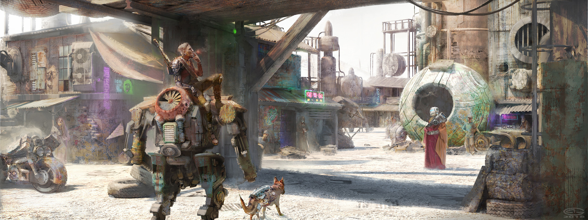 ArtStation Iron City