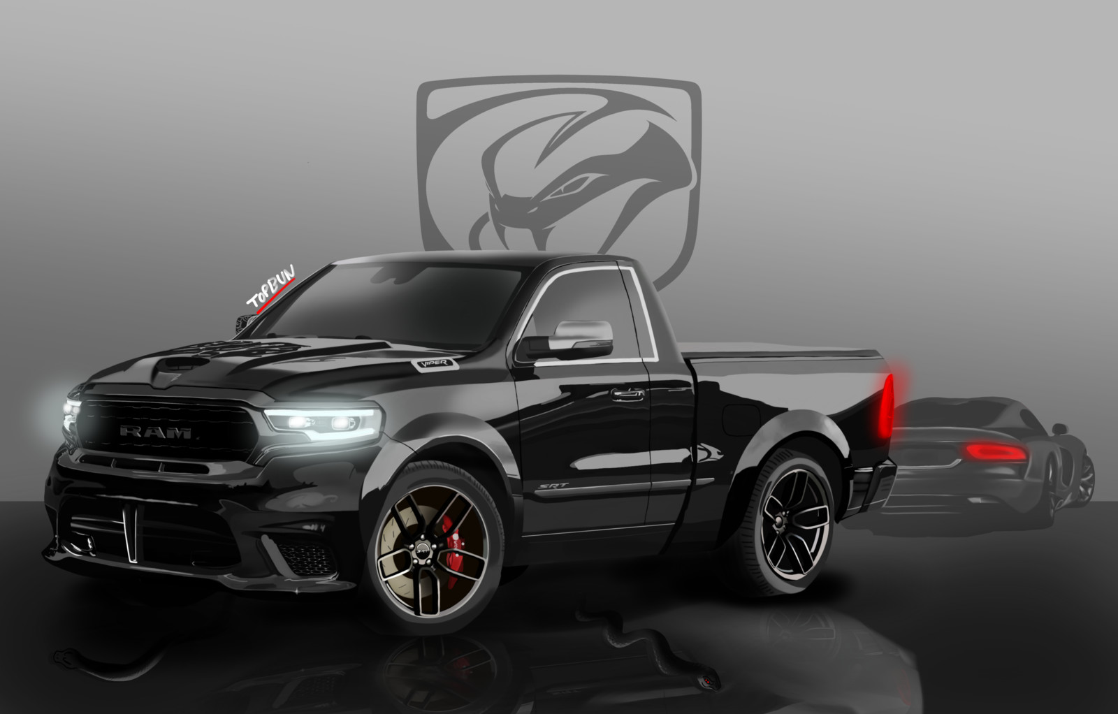 Top Bun - Ram 1500 SRT-10 Concept