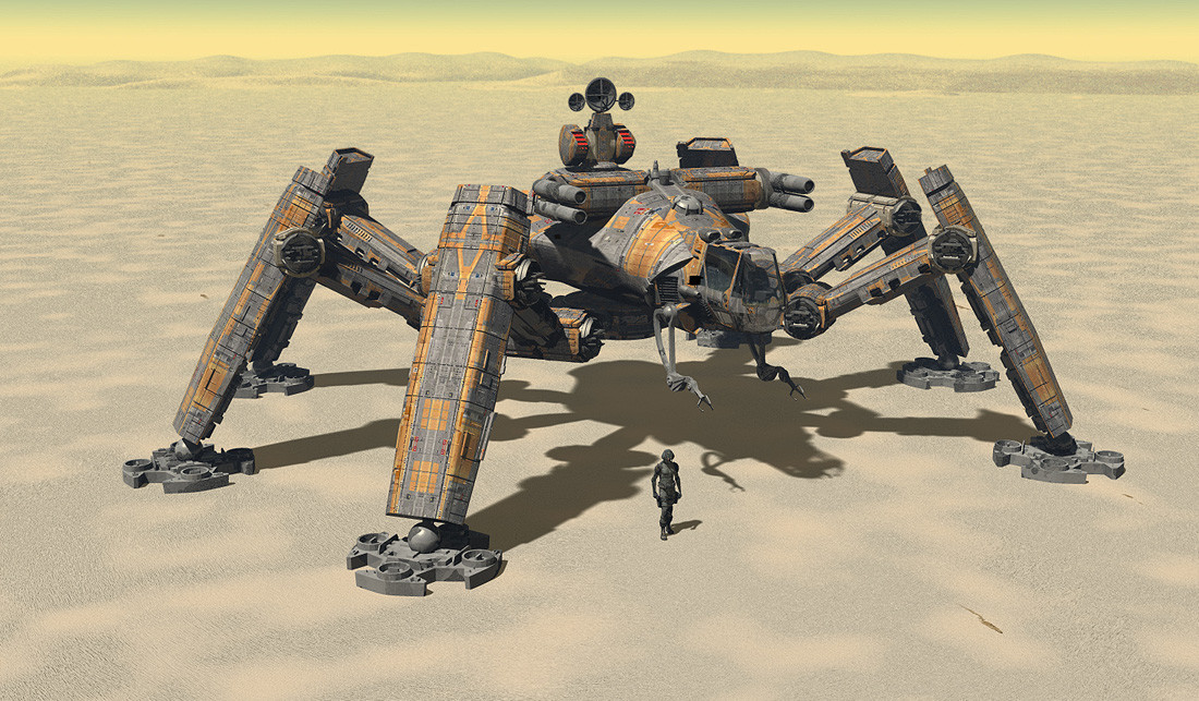 Elvira Mecha - concept art