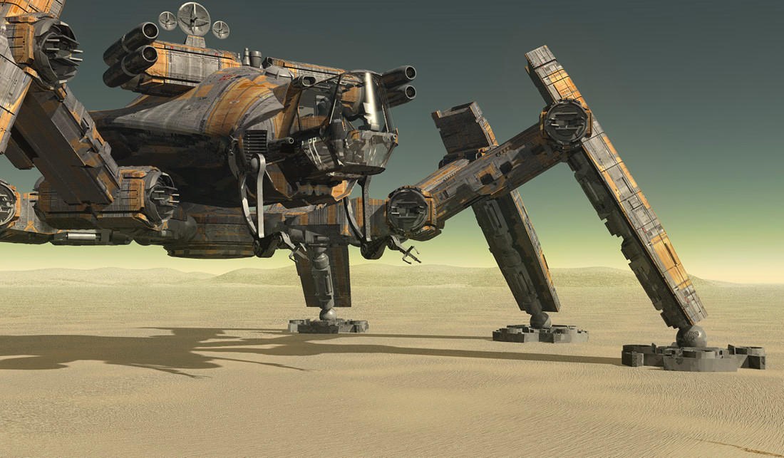 Elvira Mecha - concept art