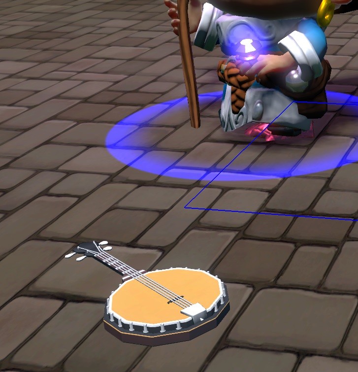 Tiny Banjo in Game