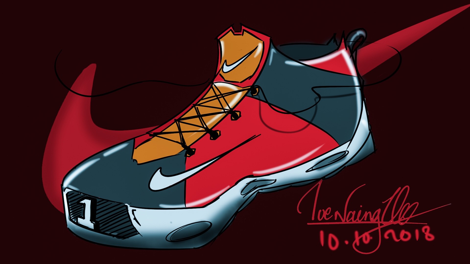 ArtStation - Nike Basketball shoe