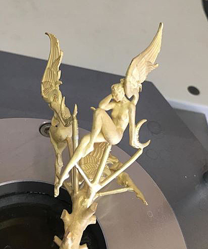 Moonstruck, raw casted gold