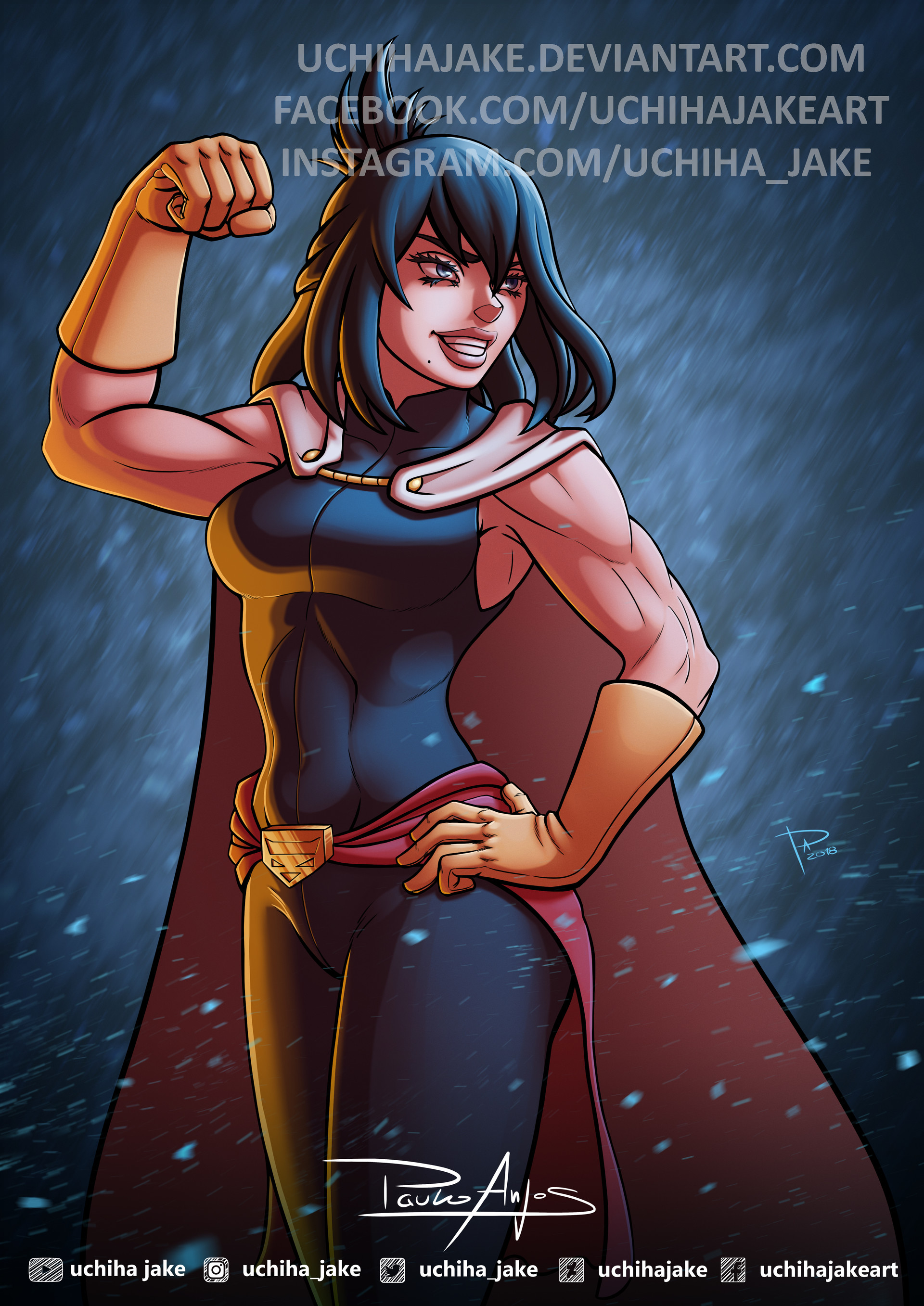 Nana Shimura Fan Art Artstation Nana Shimura Paulo Anjos artstation nana shimura paulo anjos