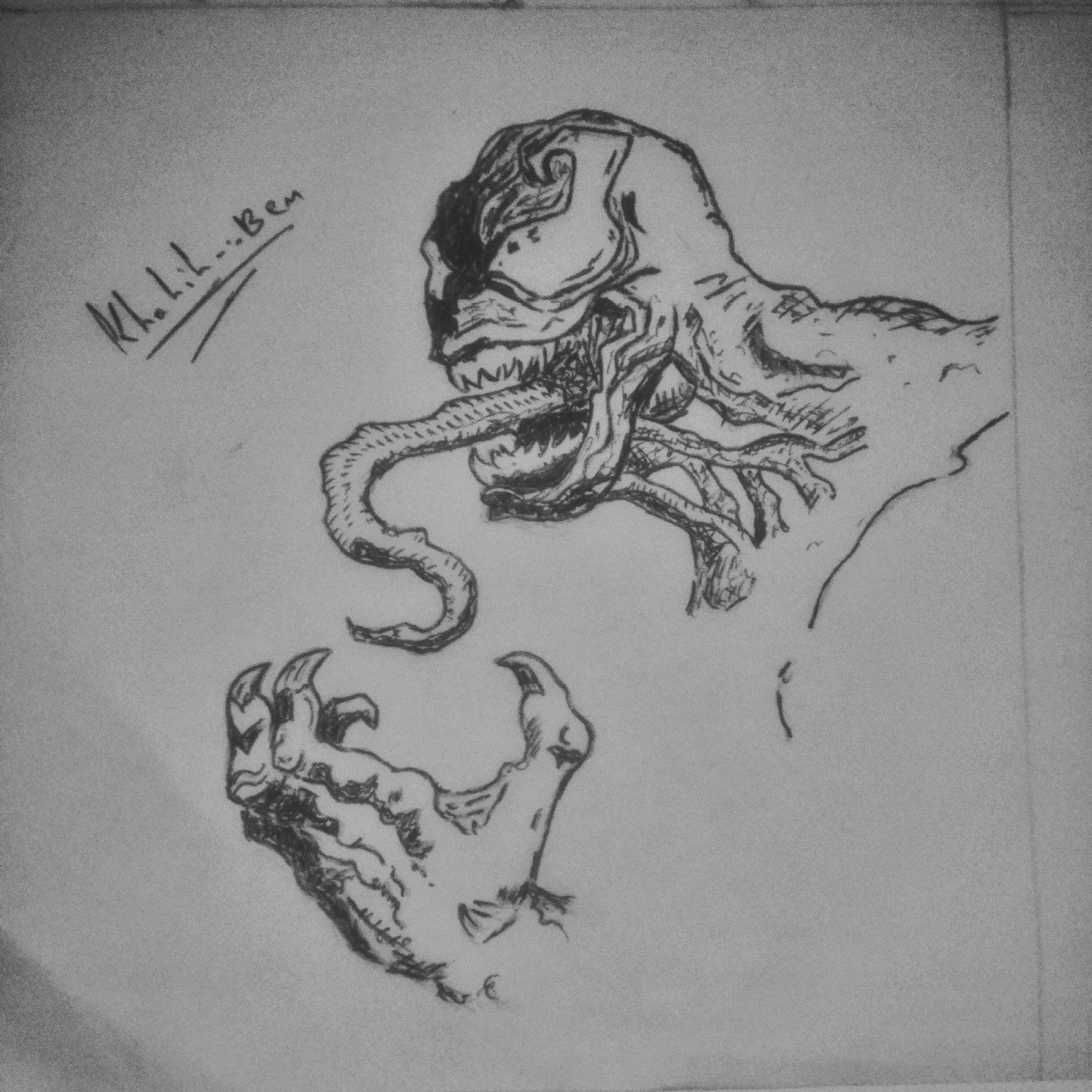 picture Venom Drawing Pencil venom pencil drawing khalil ben