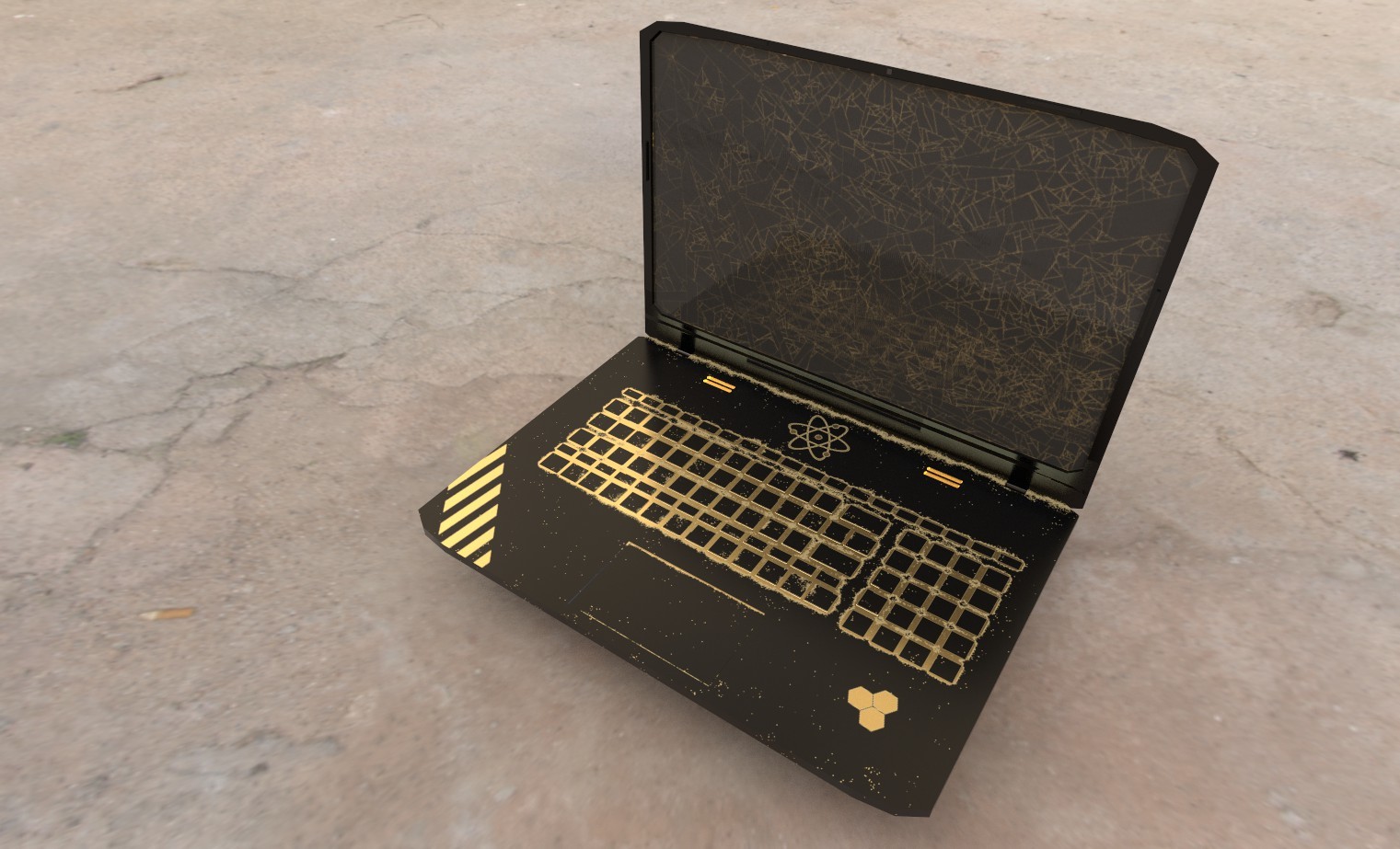 ArtStation - Asus ROG (Old is Gold)