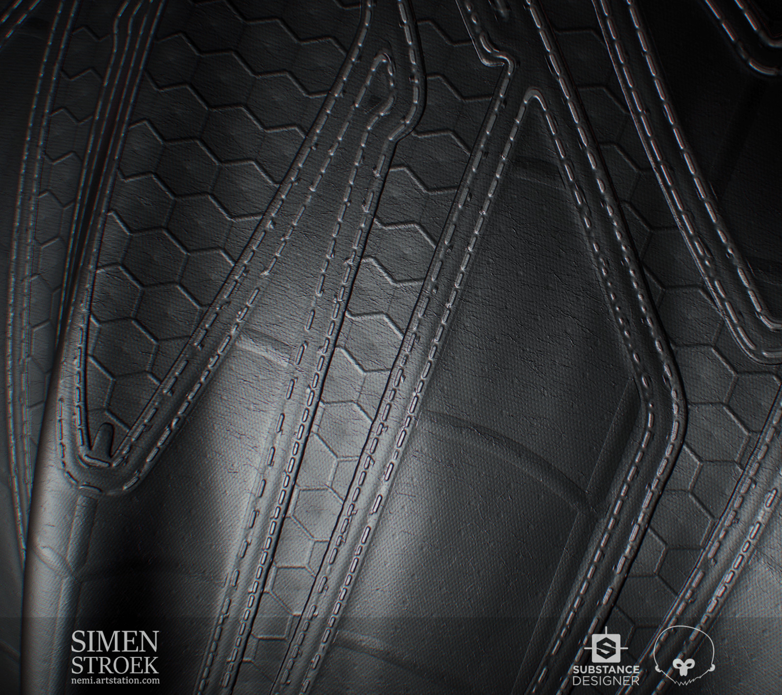 Dark Super Suits (with Stitches)