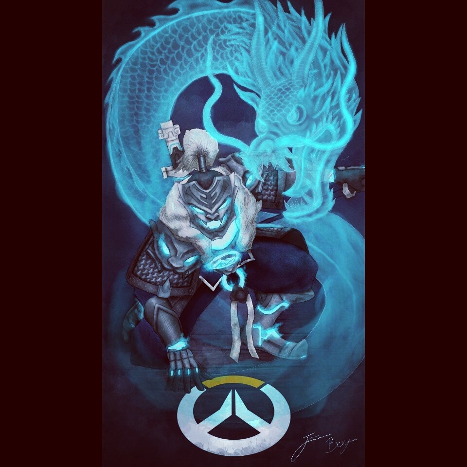 Overwatch Fanart Genji Jeremie Boyer Genji Overwatch Fan Art jeremie boyer genji overwatch fan art