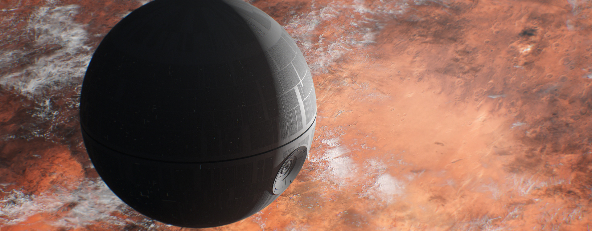 Danny Browne Death Star Star Wars 3d Model