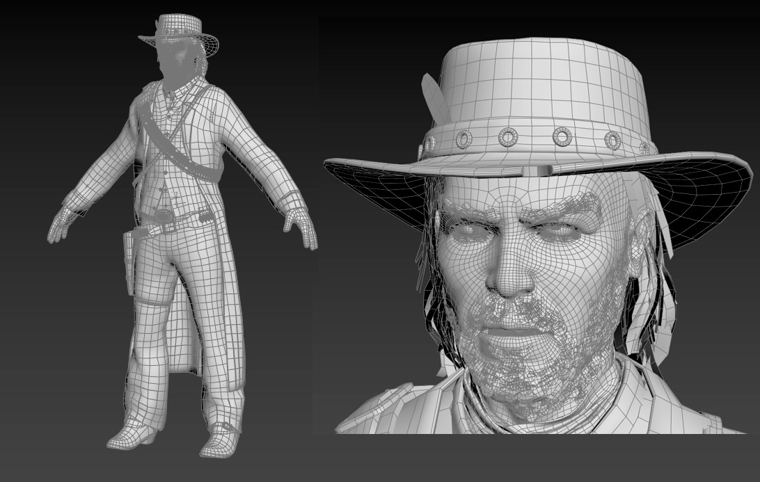 Artstation John Marston Digital Human Ue4 Maximiliaan Maene