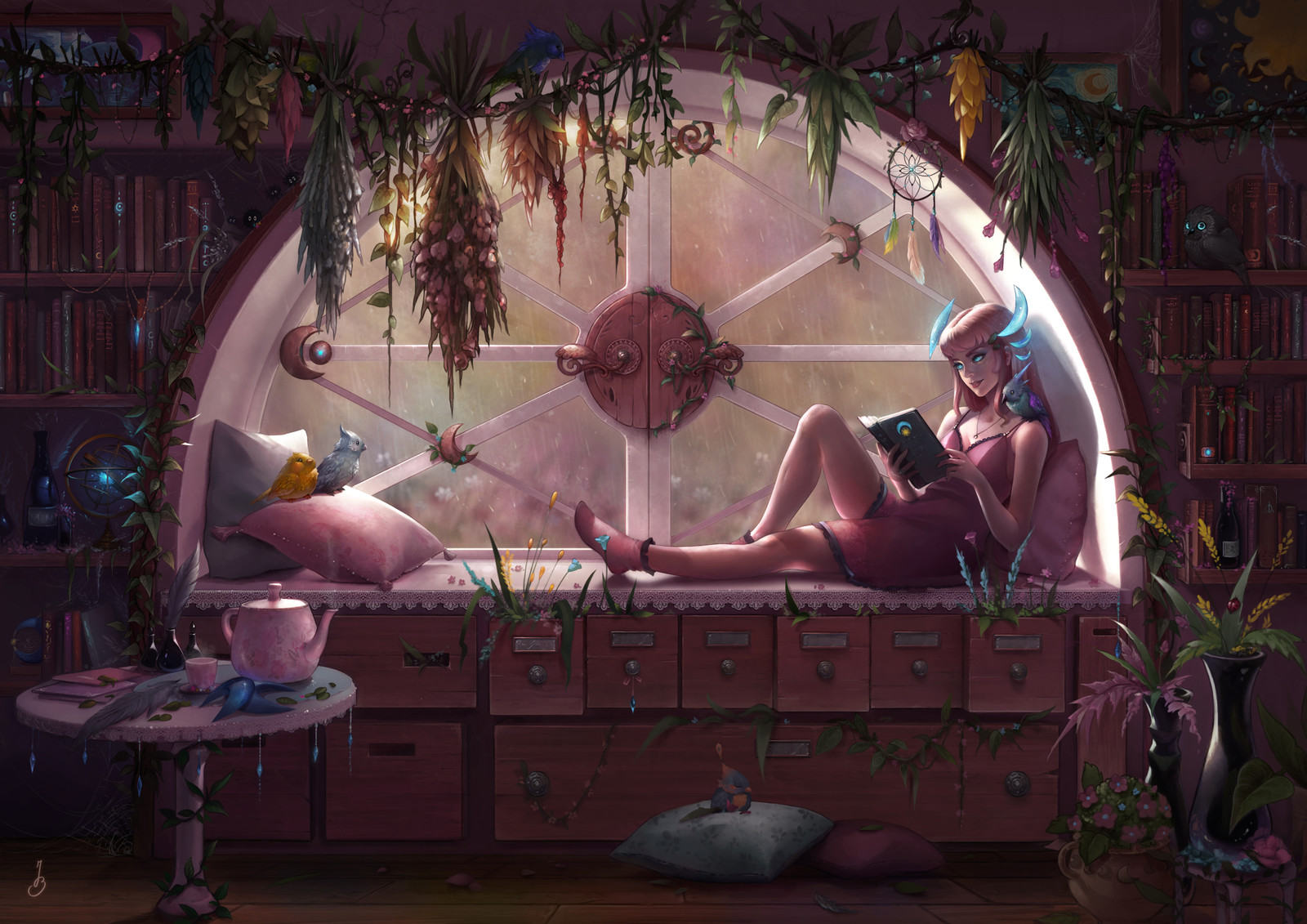Moonroom full illustration